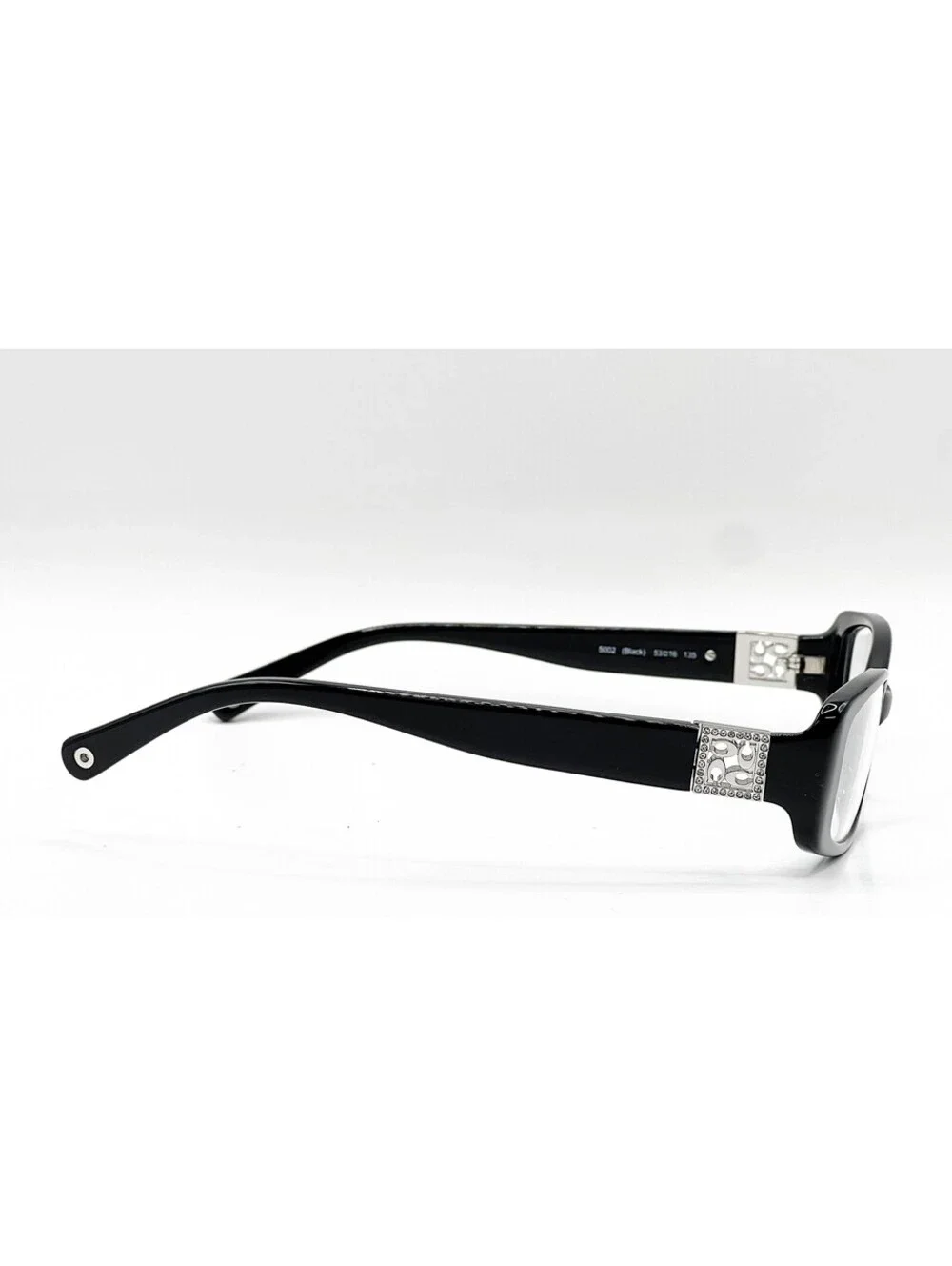 Coach HC 6006B 5002 Black Full Rim Authentic Eyeglass Frames 53-16-135